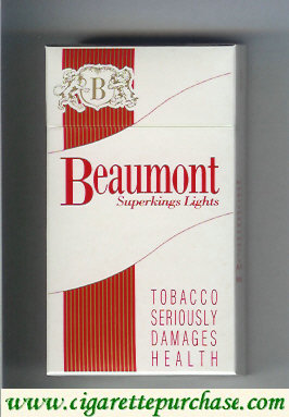 Beaumont cigarettes superkings lights